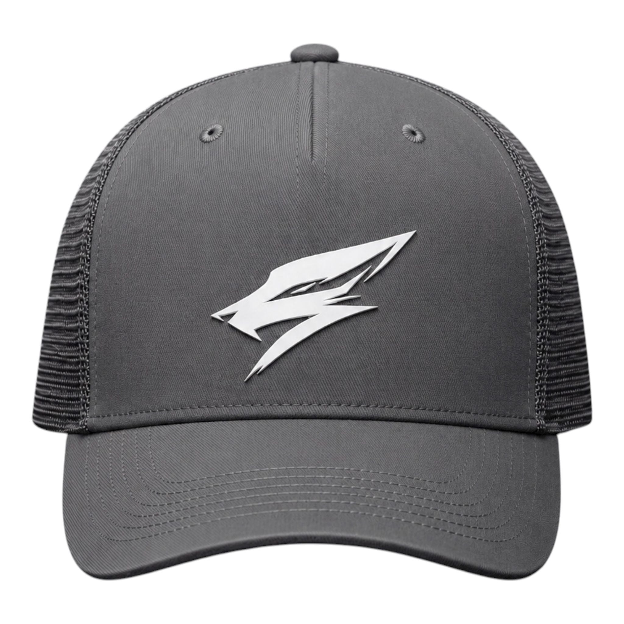 GREY TRUCKER CAP